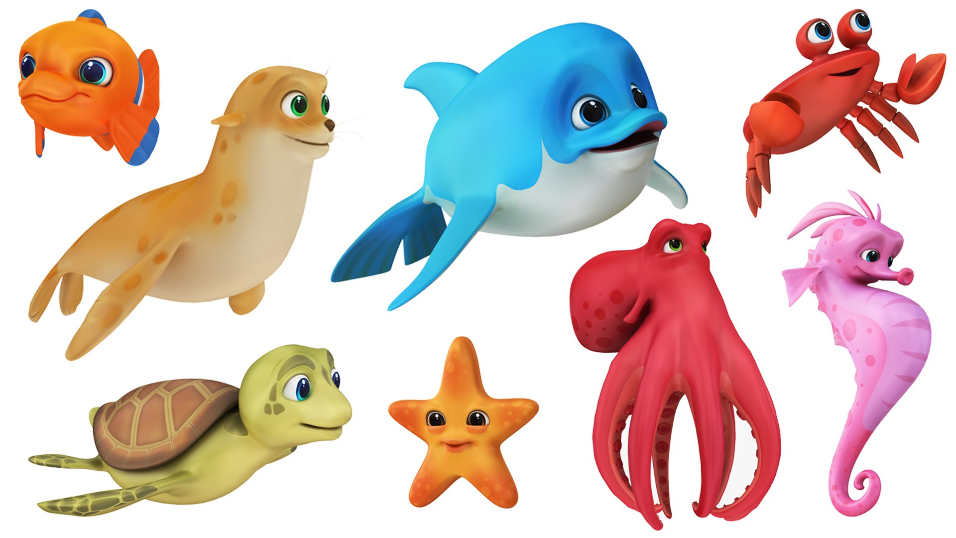 3D Cartoon Sea Creatures Collection 8 in 1 https://p.turbosquid.com/ts-thumb/Jm/SCYy7E/KV/col201/jpg/1686571954/1920x1080/fit_q87/1d187da91901202d1f7062d5128a68e9e29438ed/col201.jpg