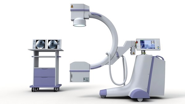 c-arm x-ray machine 3d model