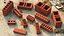 Bricks Set Red
