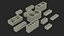 Bricks Set Red
