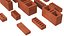 Bricks Set Red