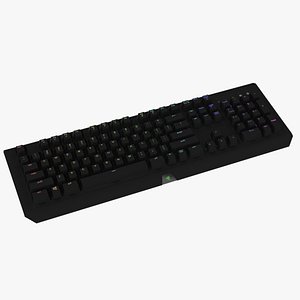Razer Blackwidow X Chroma Mechanical Keyboard Low Poly