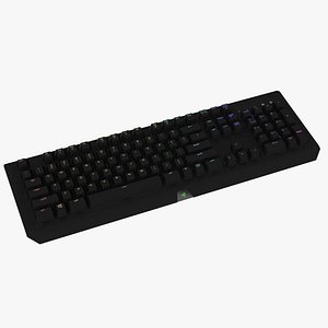 Razer Blackwidow X Chroma Mechanical Keyboard Low Poly