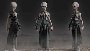 Alien 3D model