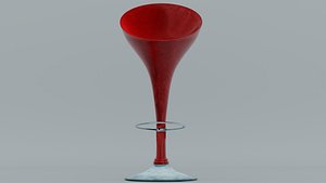 3D bar stool model