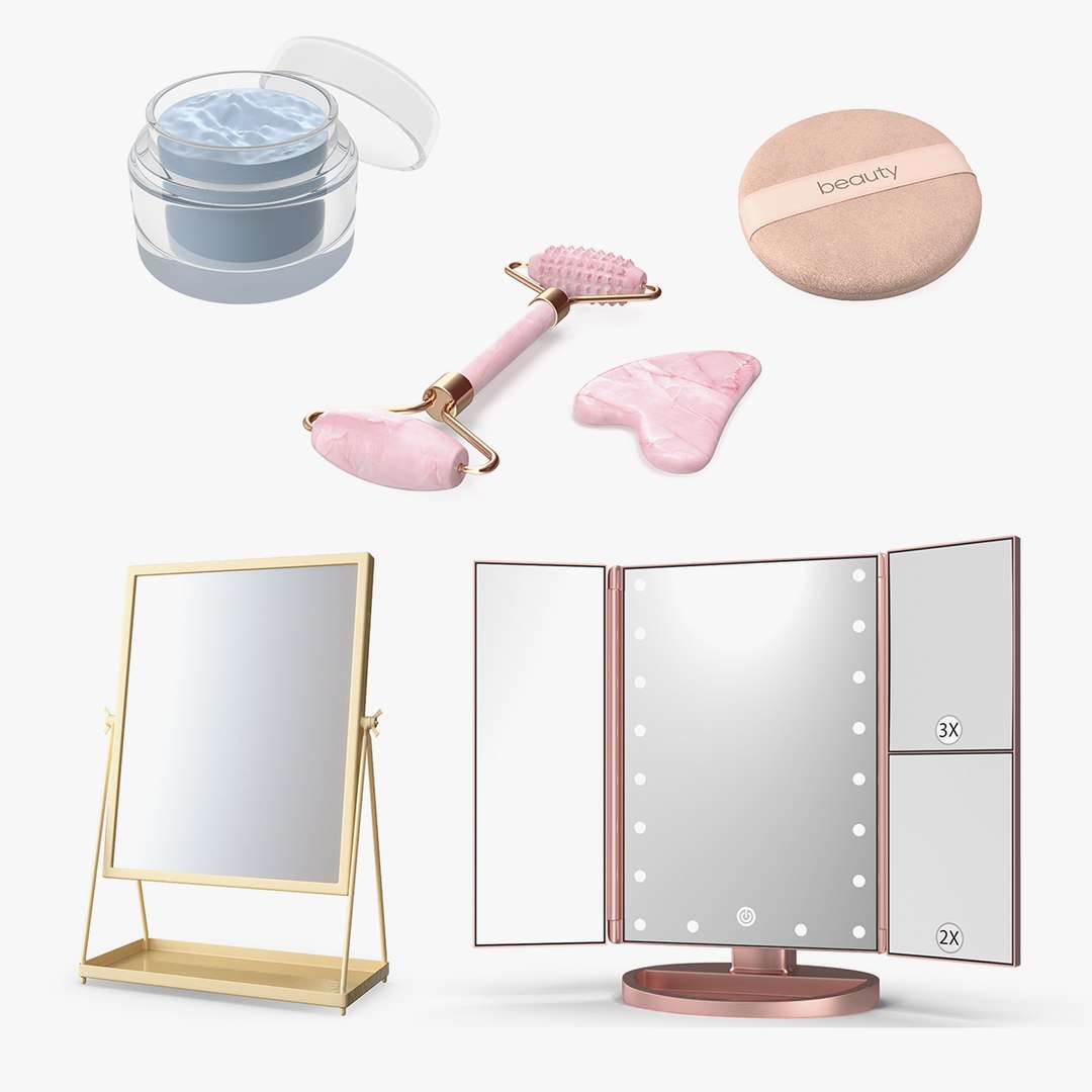 Face Beauty Tools Collection 2 3D model preview