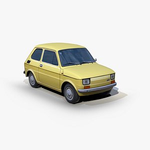 3D Fiat 126 1976