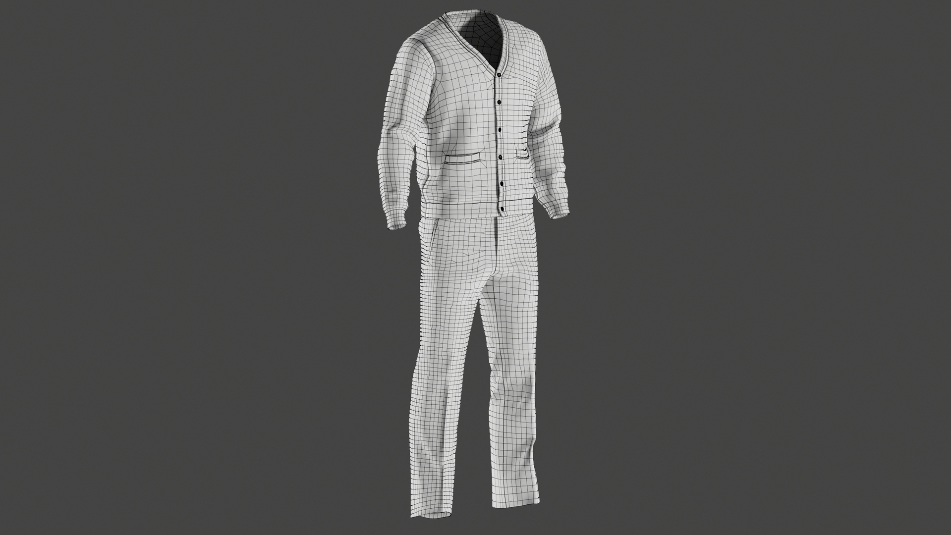 3D model pants trousers clothing - TurboSquid 1666008