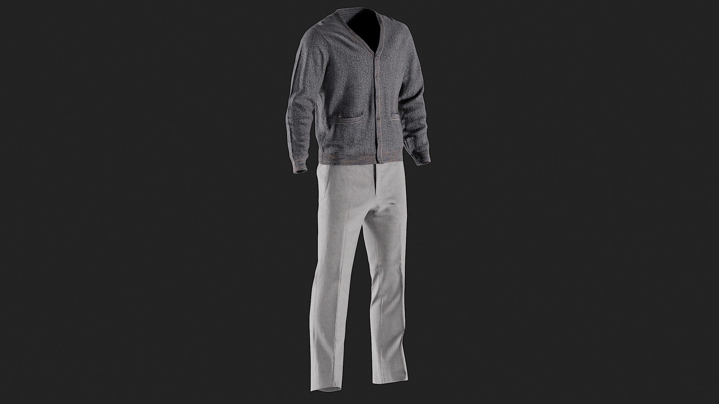 3D model pants trousers clothing - TurboSquid 1666008