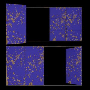 3D factorydoor model