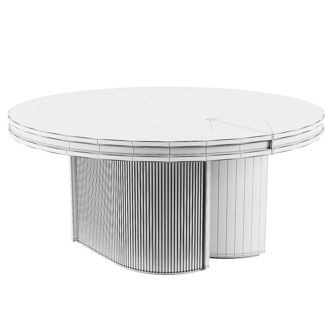Turri Eclipse Table 3D Model - TurboSquid 1413617