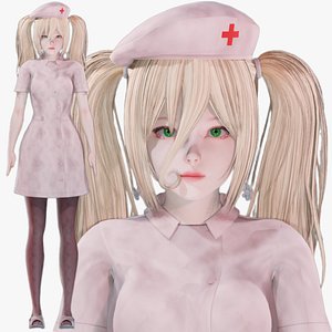 3D Halloween costume 0002 - Rig - Unreal - Unity - Blender - Animated - Realistic Female Character