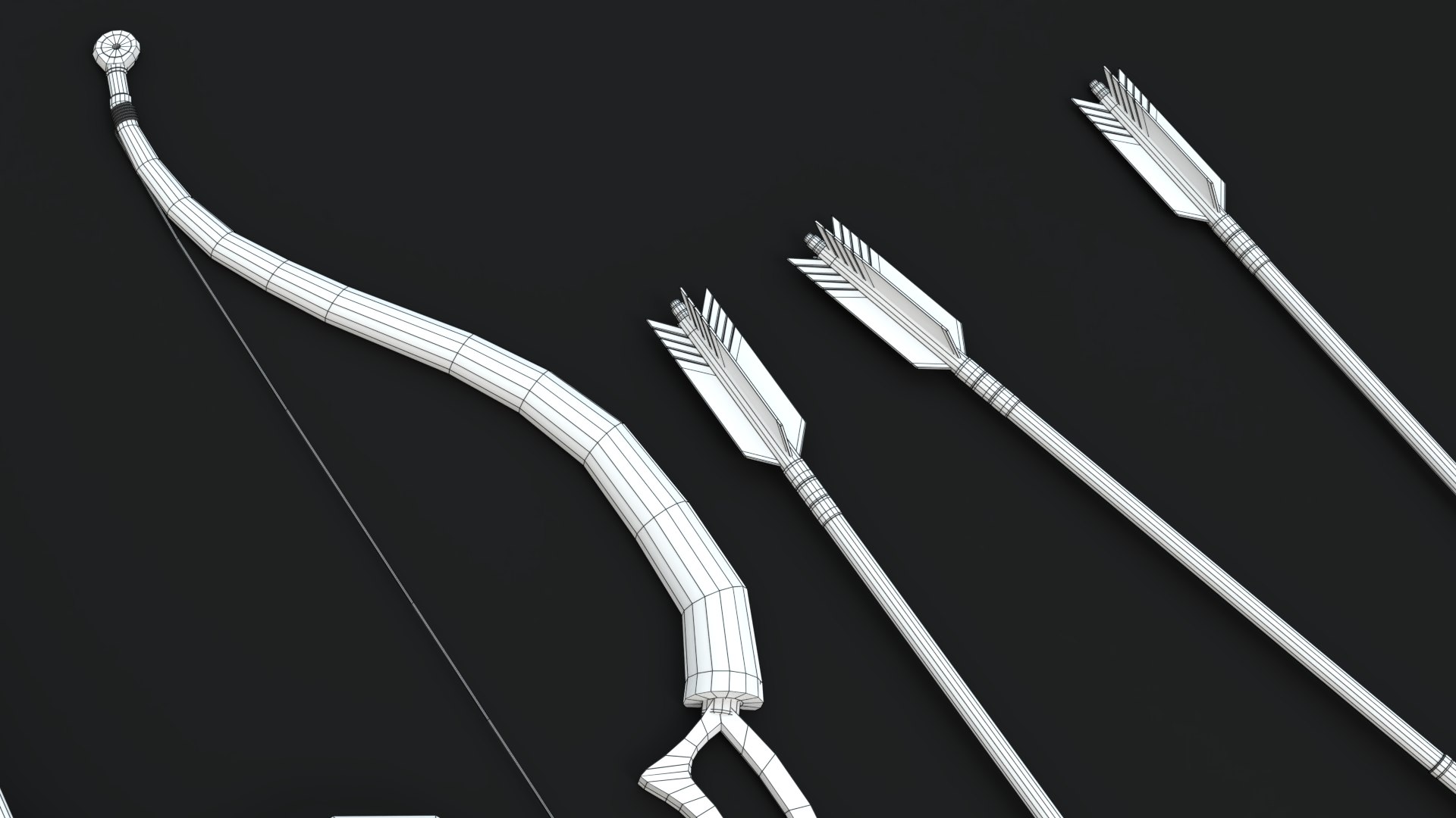 3D Bow Quiver Model - TurboSquid 1512706