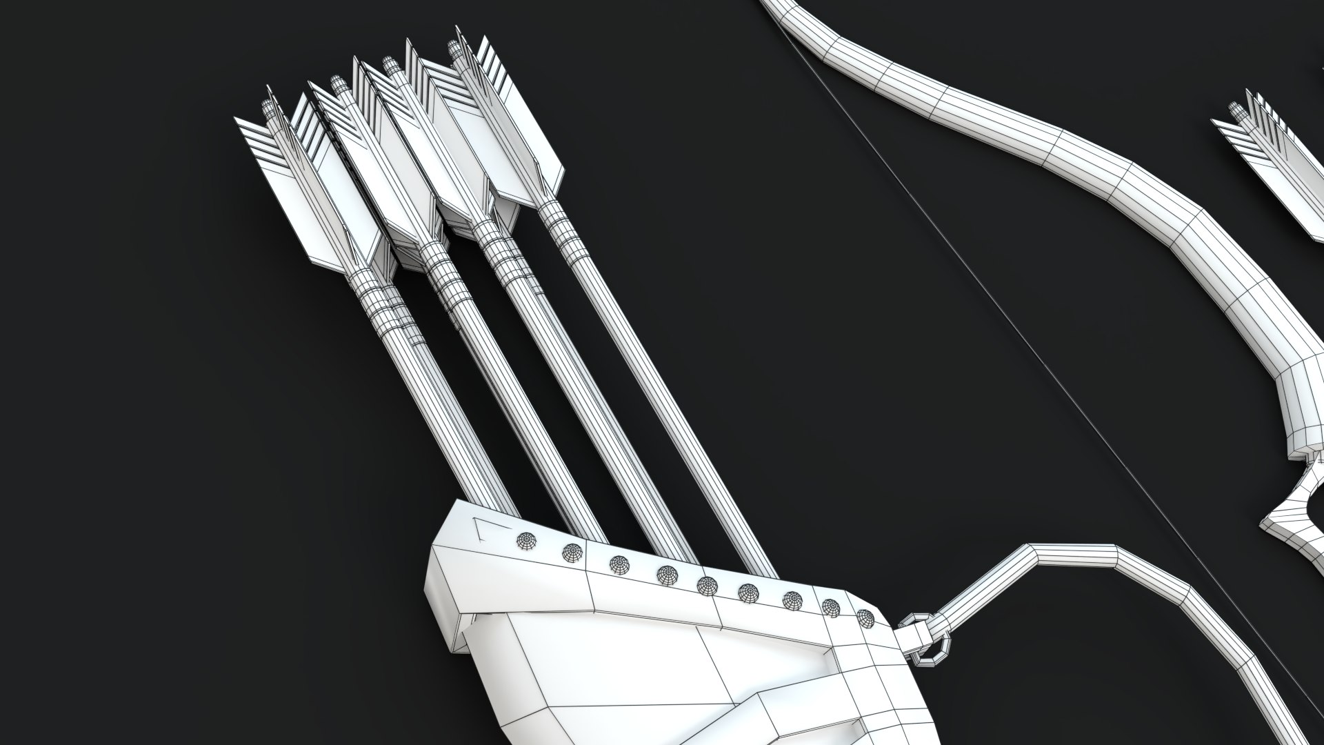 3D Bow Quiver Model - TurboSquid 1512706