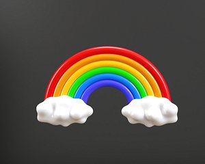 Rainbow 3d Model 3D model