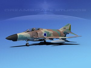3d model mcdonnell douglas f-4 phantom