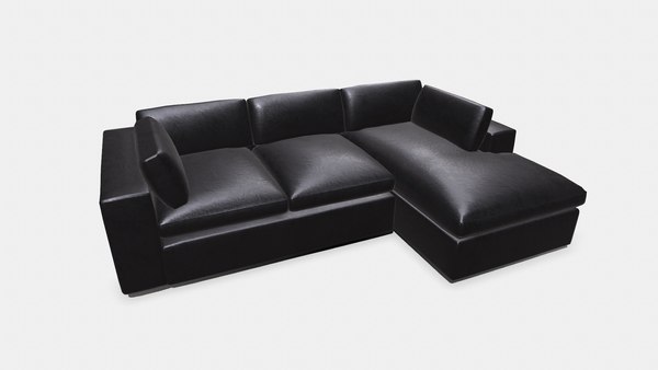 3D Sofa Low-poly PBR