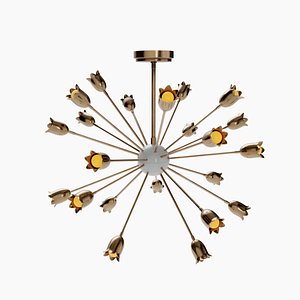 Eva Chandelier 3D