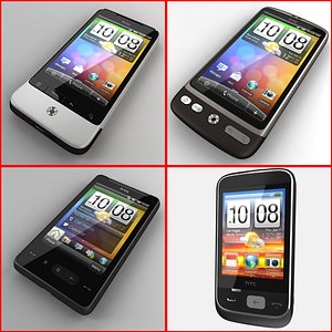 3d model htc spring 2010