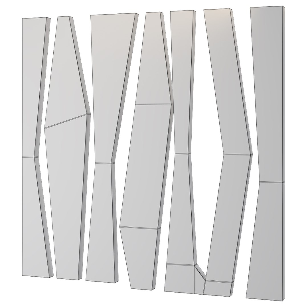3D wall panel https://p.turbosquid.com/ts-thumb/Jn/6PvoUf/NSSdI67u/wallpanel26/jpg/1590652155/1920x1080/fit_q87/259245e8ea853ce25ee1e6f034337c7ed5ab3e46/wallpanel26.jpg
