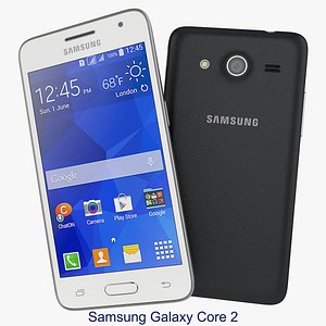 Samsung Galaxy Core 2 Black And White