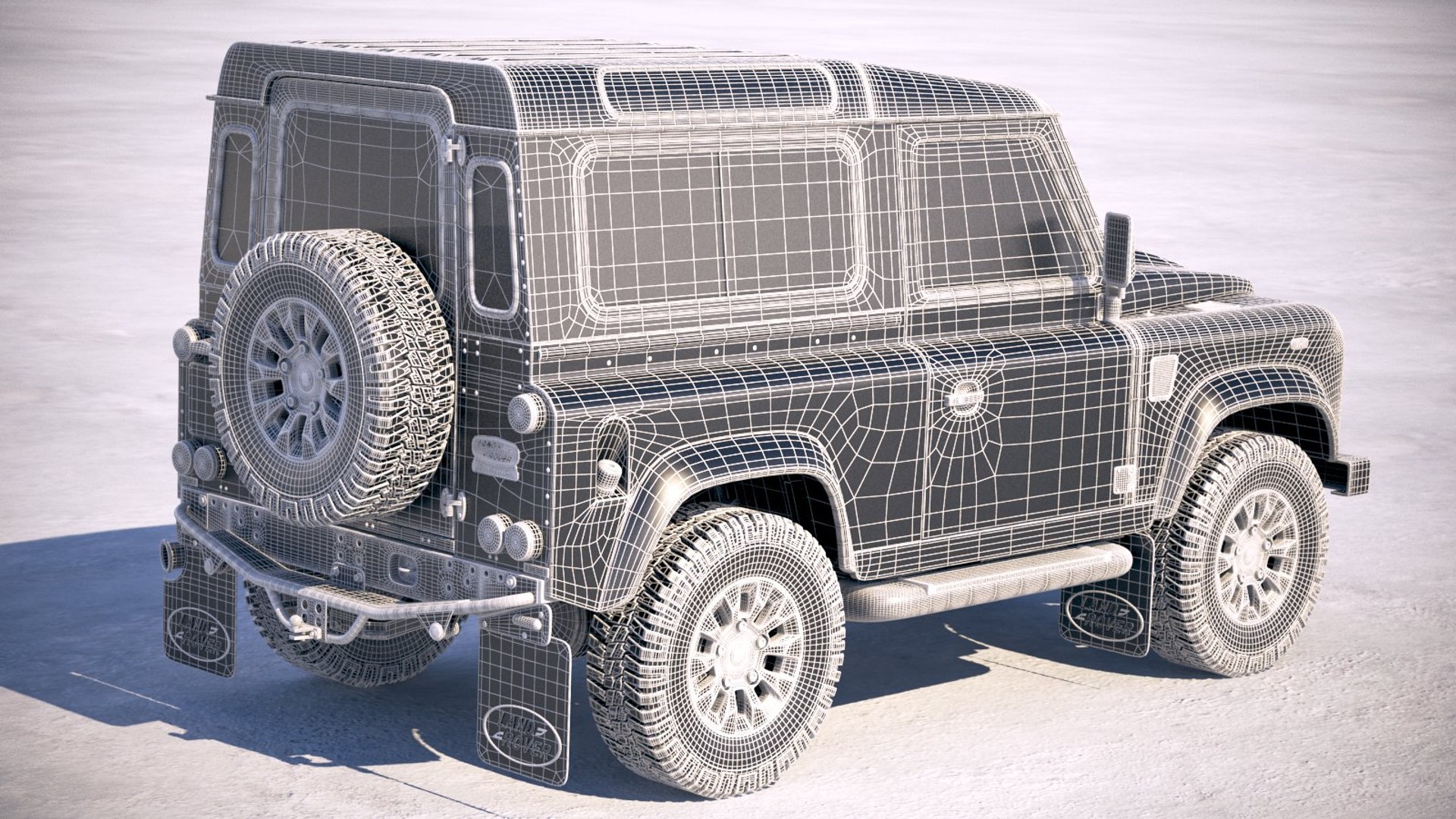 3D Land Rover Defender Model - TurboSquid 1249861