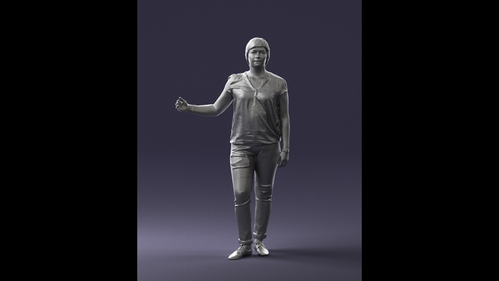 Scanned realistic human 3D - TurboSquid 1640574
