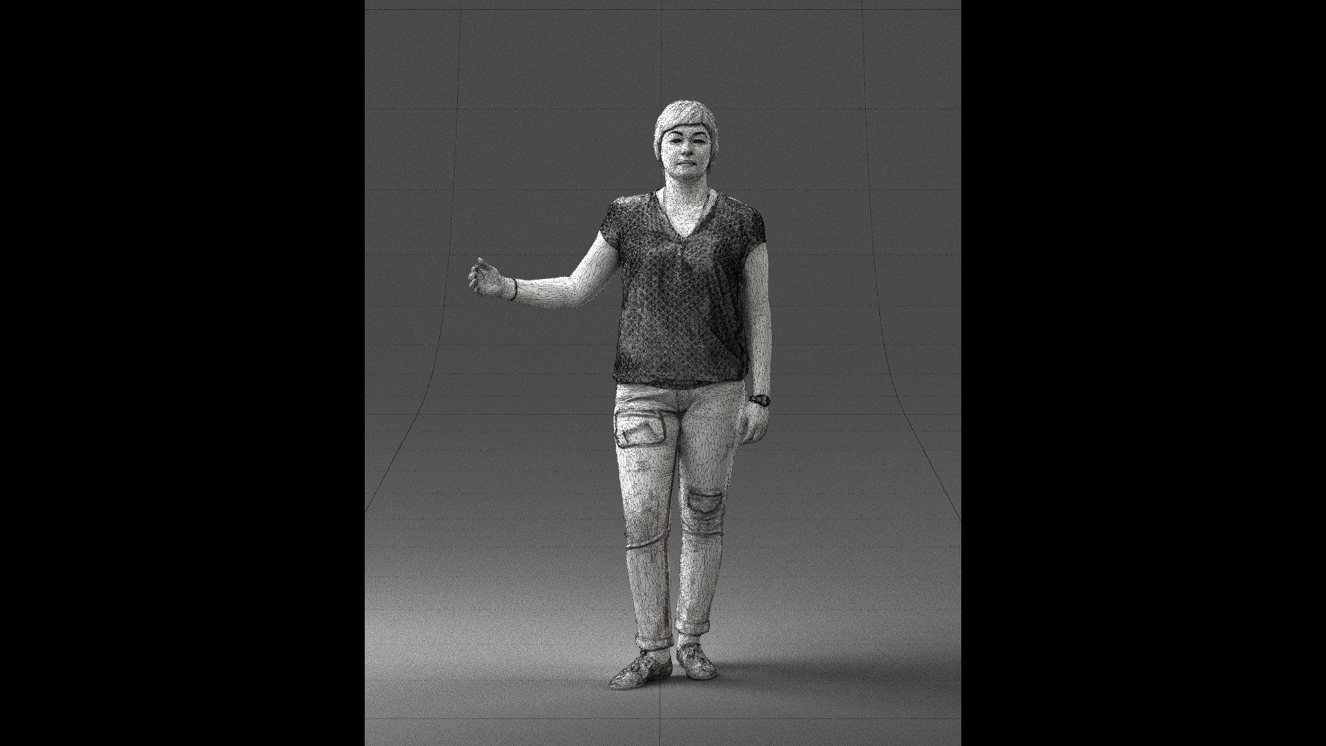 Scanned realistic human 3D - TurboSquid 1640574