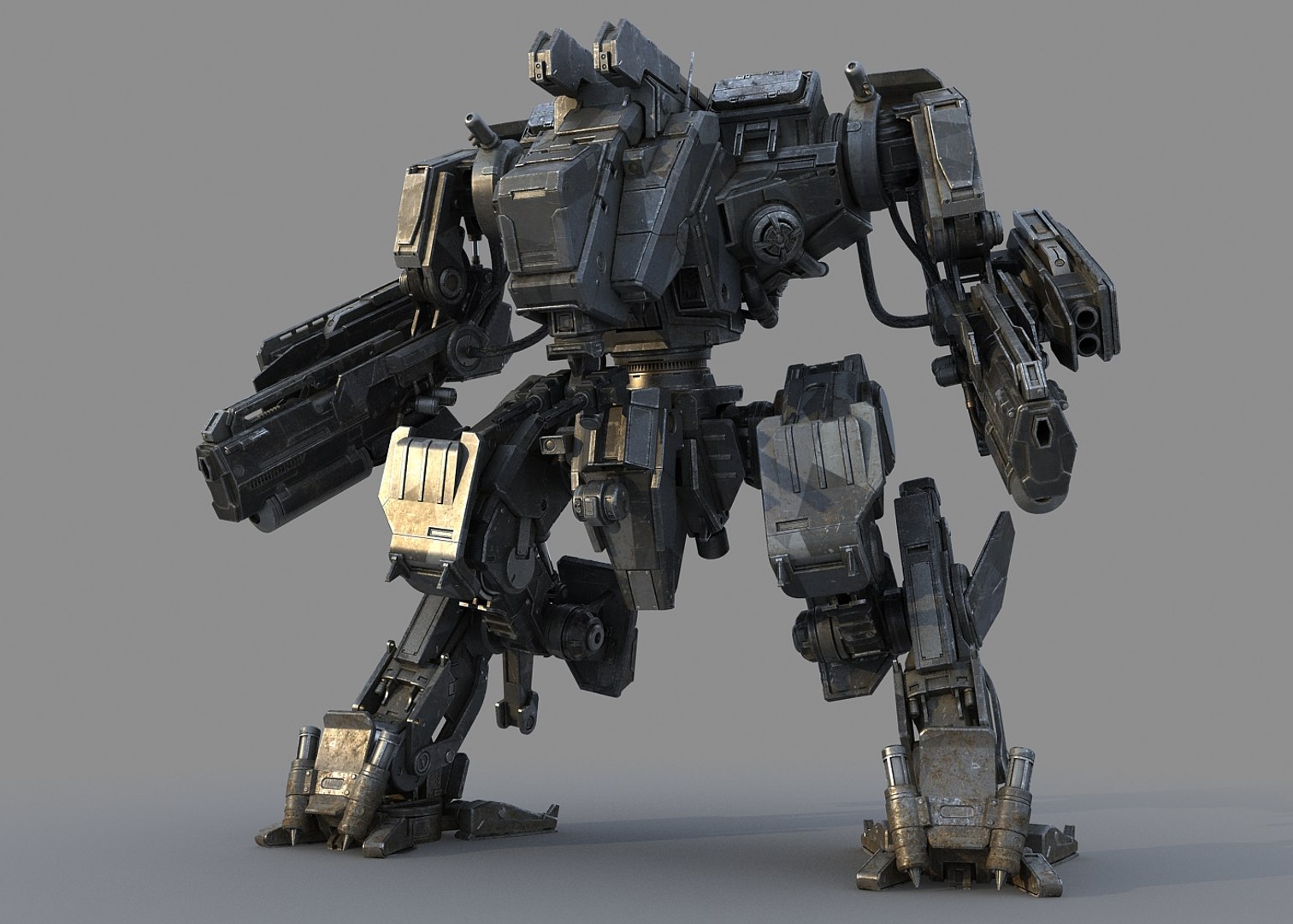 Mech Robot Obj