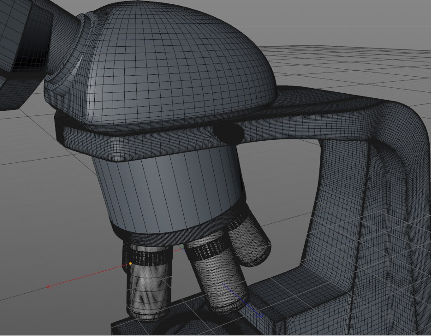 Laboratory Microscope 3d Model