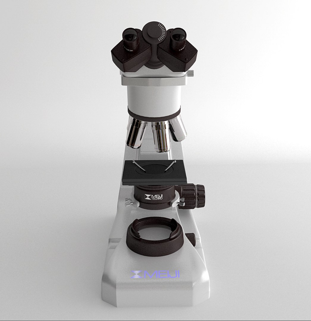 Laboratory Microscope 3d Model
