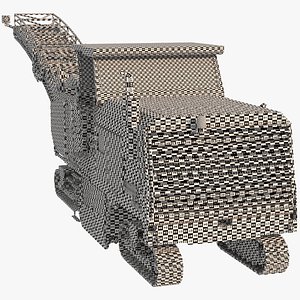 Cold Planer UVW Only 3D model