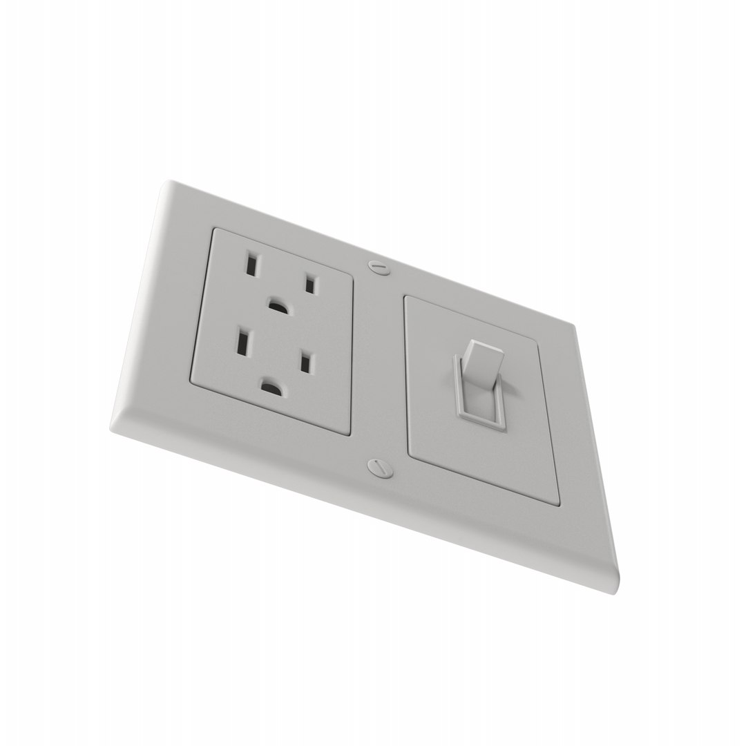 Electrical Outlet And Light Switch Model TurboSquid 2163865