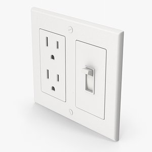 Electrical Outlet And Light Switch