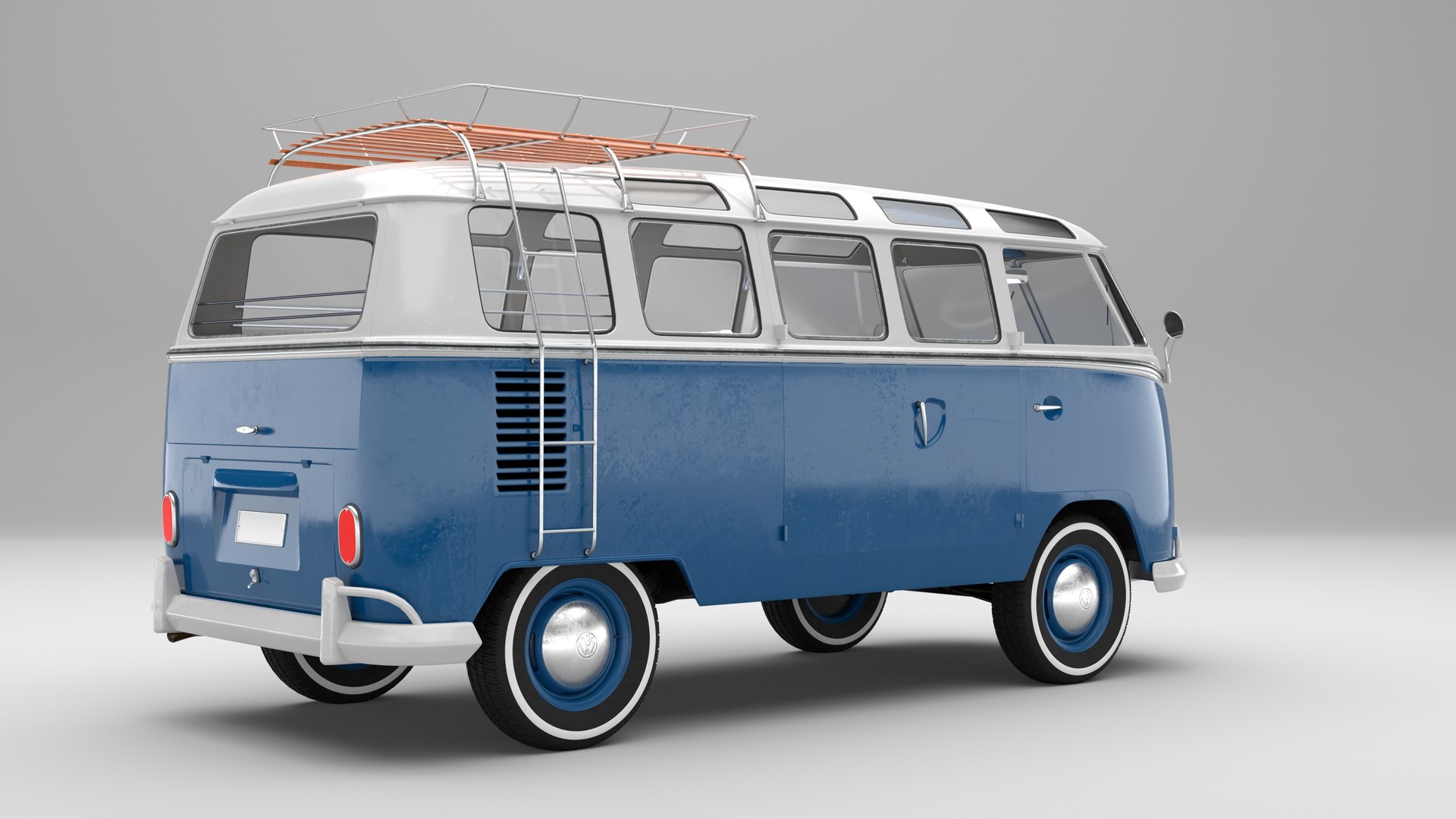 Volkswagen-T1 With full interior model - TurboSquid 2111977