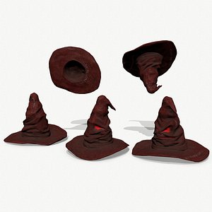 3D Halloween Hat model