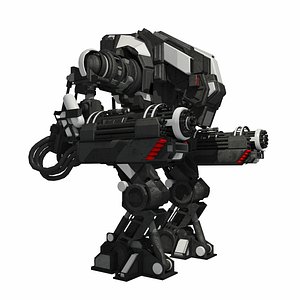 Mech Robot - Sci-Fi Warrior