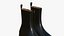 Leather Boots Women Black