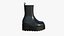Leather Boots Women Black