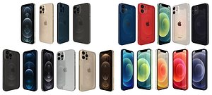 apple iphone 12 collections 3D model