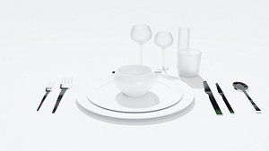 3D model entire set real-world scale