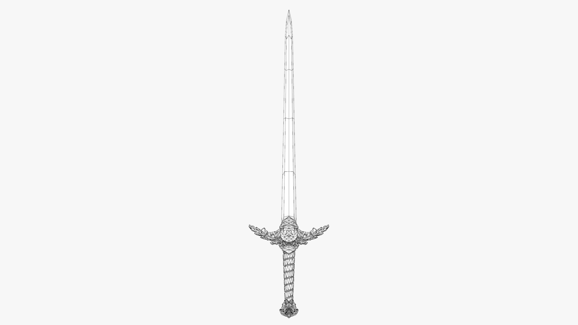 Fantasy Sword RPG European Longsword Great Sword Long Sword Claymore