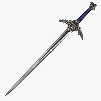 Fantasy Sword RPG European Longsword Great Sword Long Sword Claymore Two Handed Zweihander