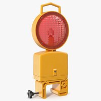 Rail Clamp Warning Beacon Yellow