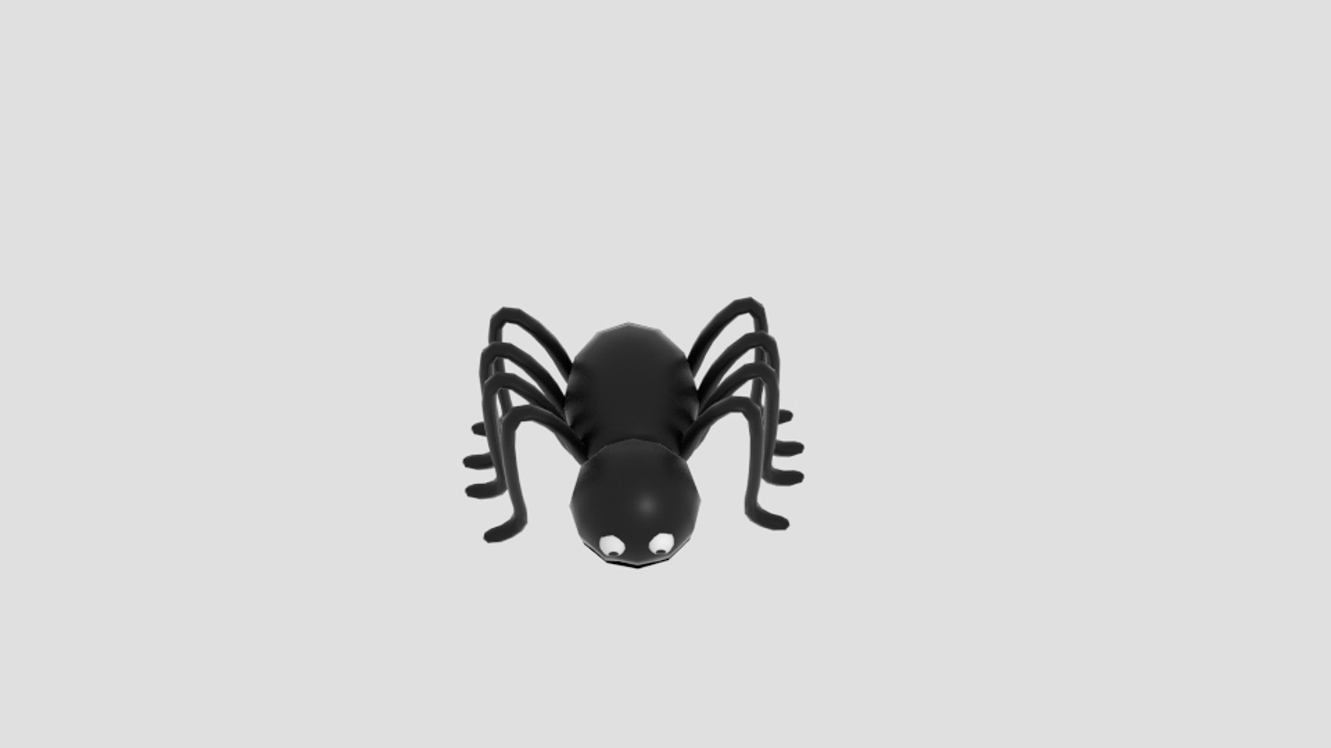 Cartoon Simple Spider 3ds Free