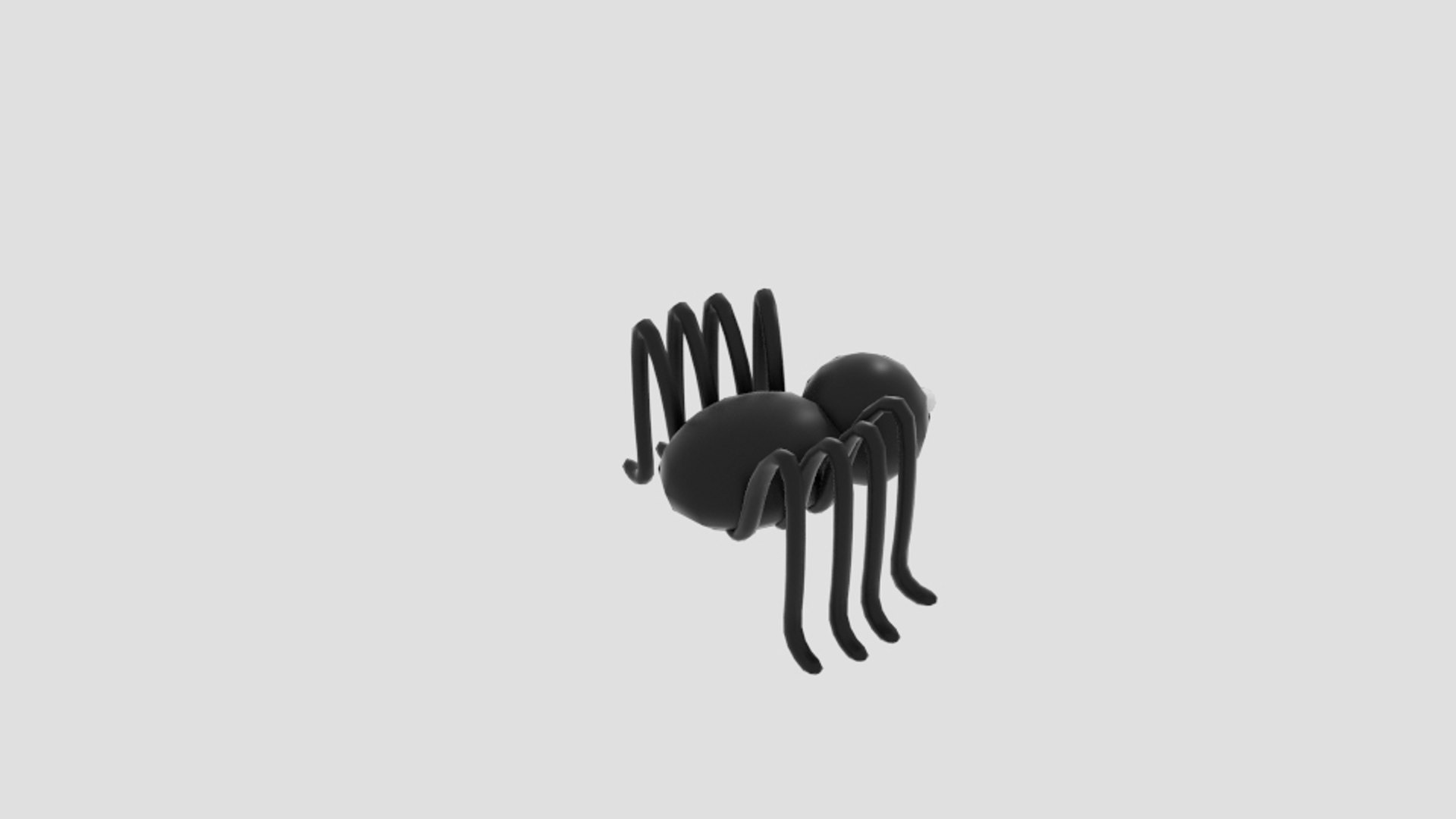 Cartoon Simple Spider 3ds Free