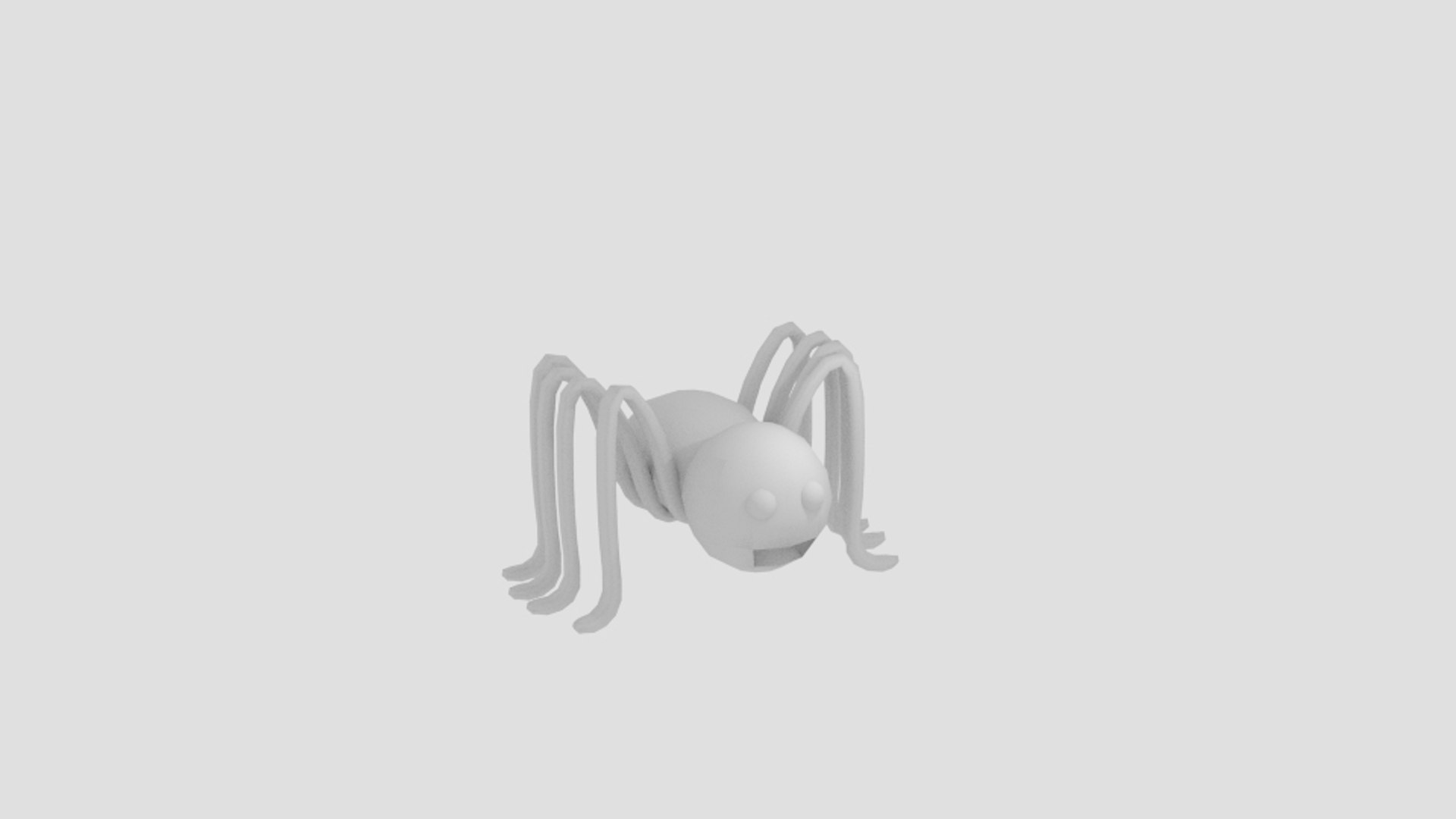 Cartoon Simple Spider 3ds Free