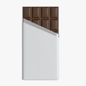 chocolate opened brown 3D model