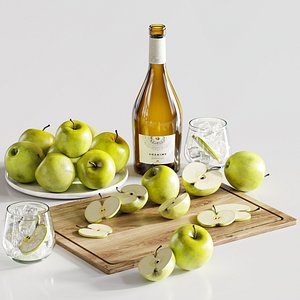 3D Kitchen set05 model