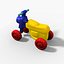 plastic buggy 3d model